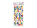 American Crafts 3D-Sticker Alphabet 130 Stück