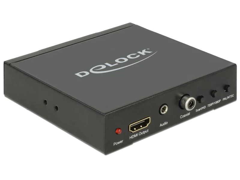 Delock Konverter SCART - HDMI mit Scaler