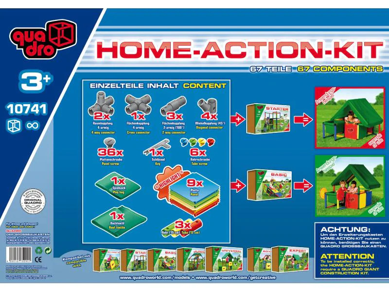 Quadro Zubehör Spielturm Home Aktion Kit