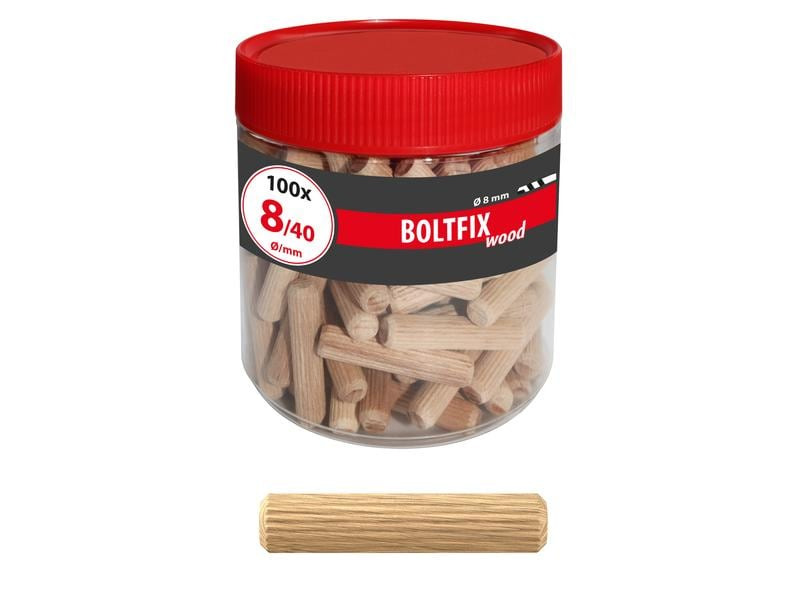 Tox-Dübel Dübel Boltfix 8/40 mm, 100 Stück