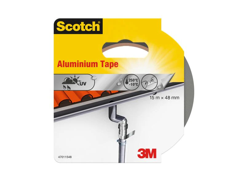 3M Klebeband 48 mm x 15 m, Schwarz