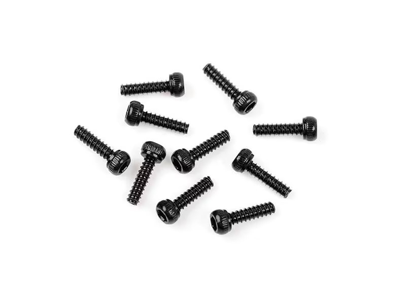 RC4WD Zylinderkopfschrauben selbstschneidend M1.6 x 6 mm, 10 Stück