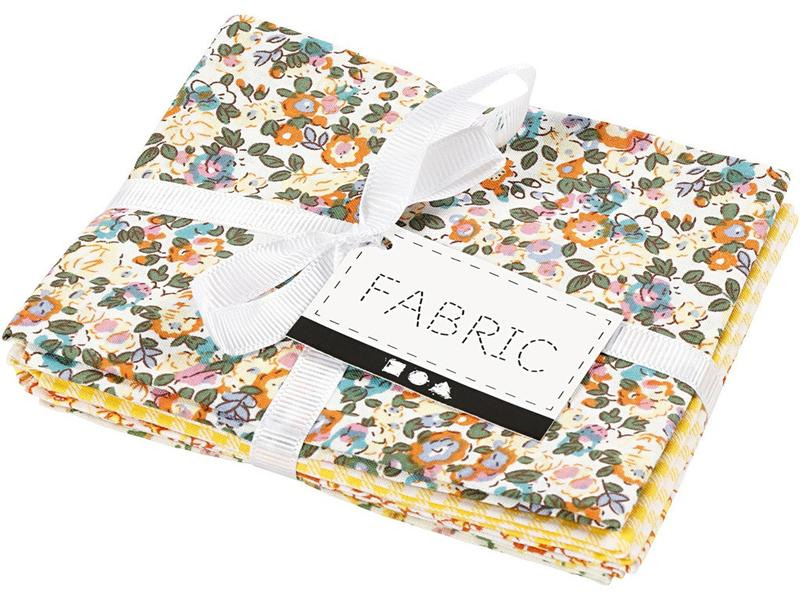 Creativ Company Stoff Fabric 4-teilig, 45 cm  55 cm