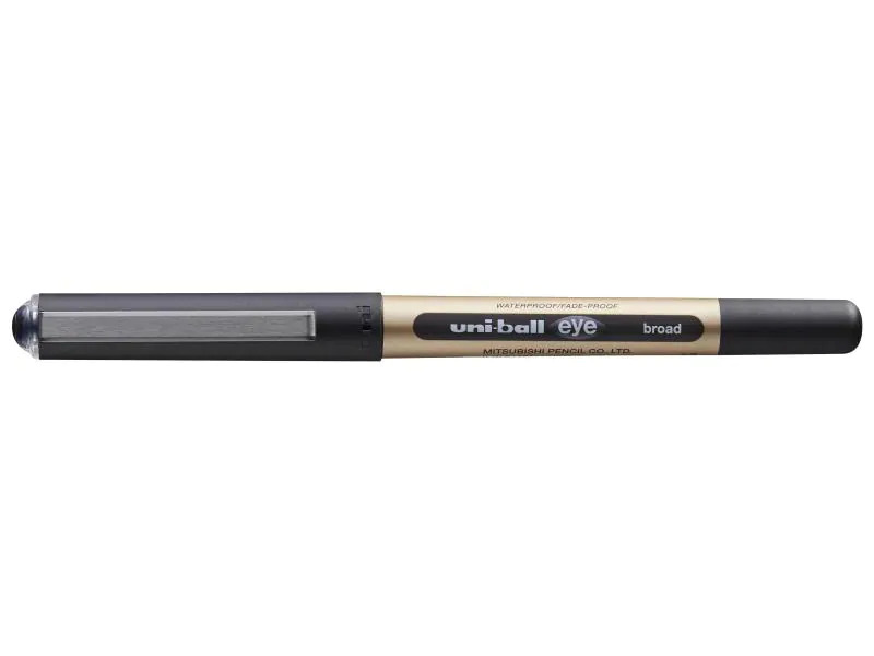 Uni Rollerball Eye broad 0.65 mm, Schwarz