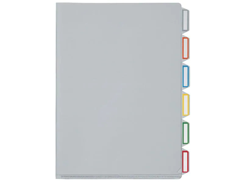 Kolma Sichthülle KolmaFlex A4 mit 5 Unterteilungen