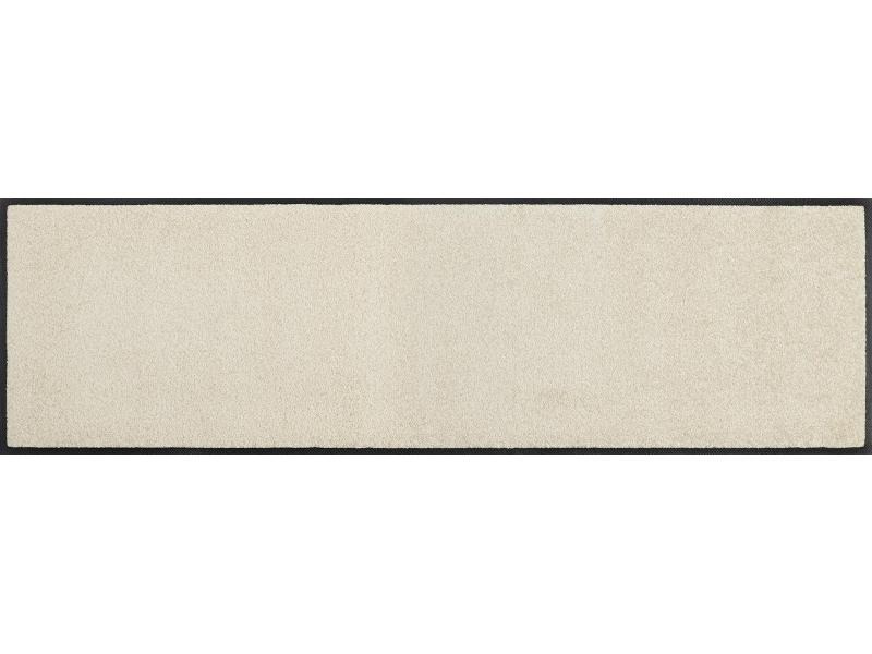 wash+dry Fussmatte Schuhgrösse, 35 x 120 cm Champagner