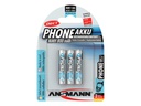 Ansmann Akku 3x AAA 800 mAh für DECT-Phones