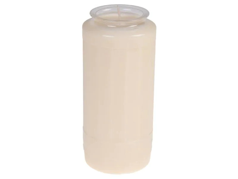 Herzog Kerzen AG Grabkerze Aeterna Ø 6.7 cm Weiss
