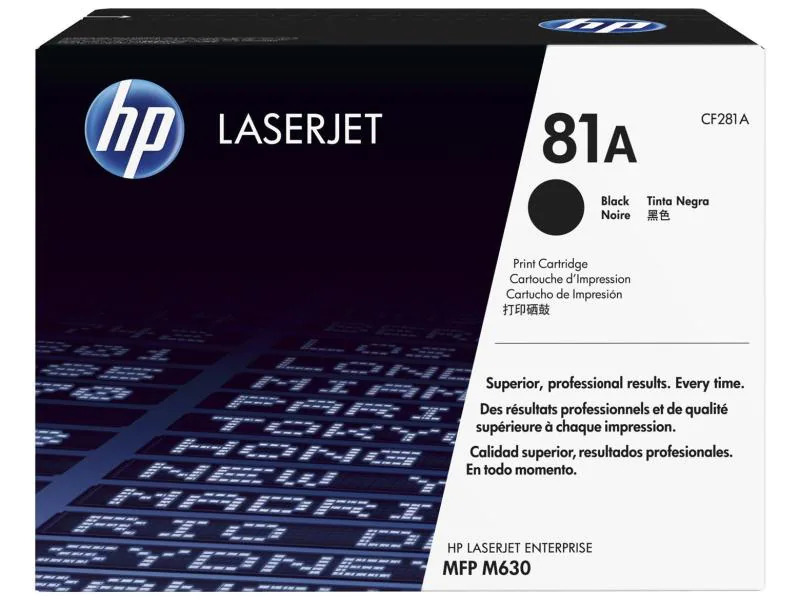HP Toner Nr. 81A (CF281A) Black
