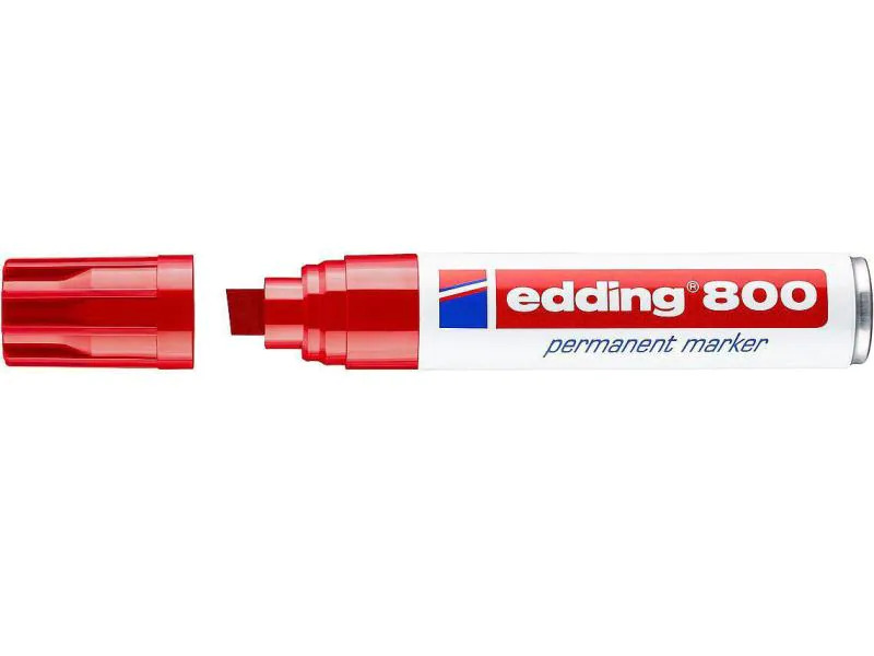 edding Permanent-Marker 800 Rot