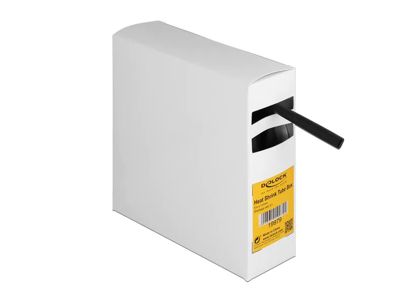 Delock Schrumpfschlauch Box mit Innenkleber, 5 m x 7.9 mm
