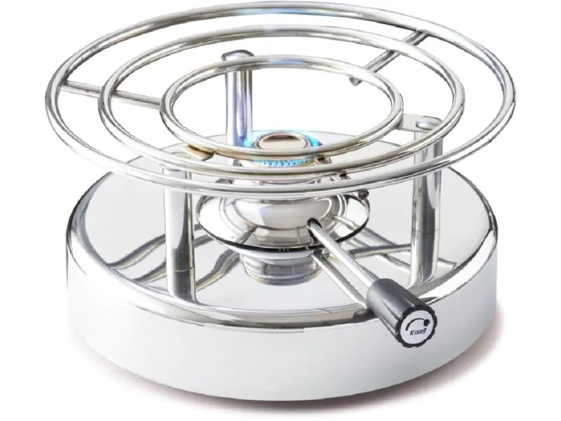 Kisag Fondue-Rechaud Longfire Silber