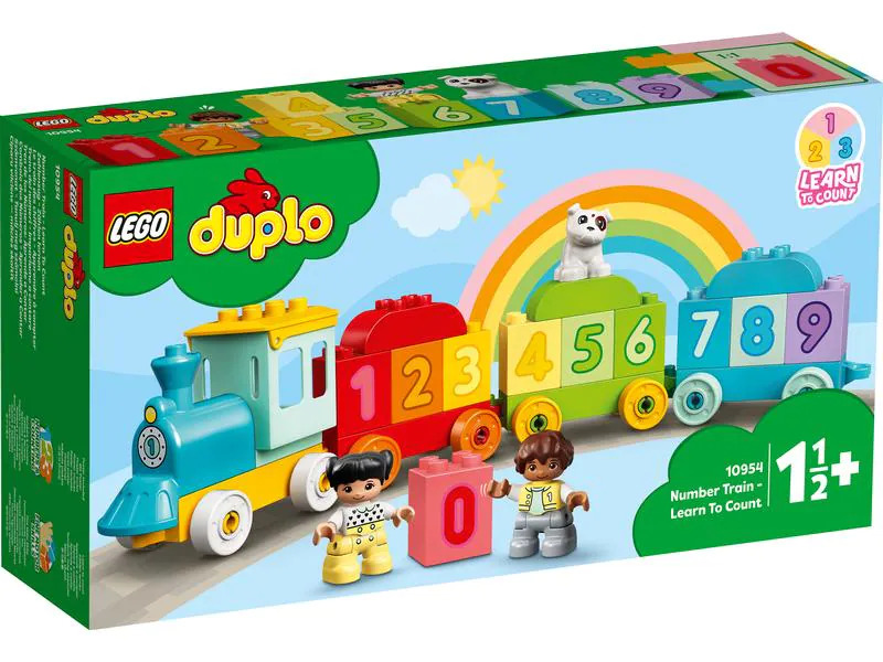 LEGO® DUPLO® Zahlenzug – Zählen lernen 10954