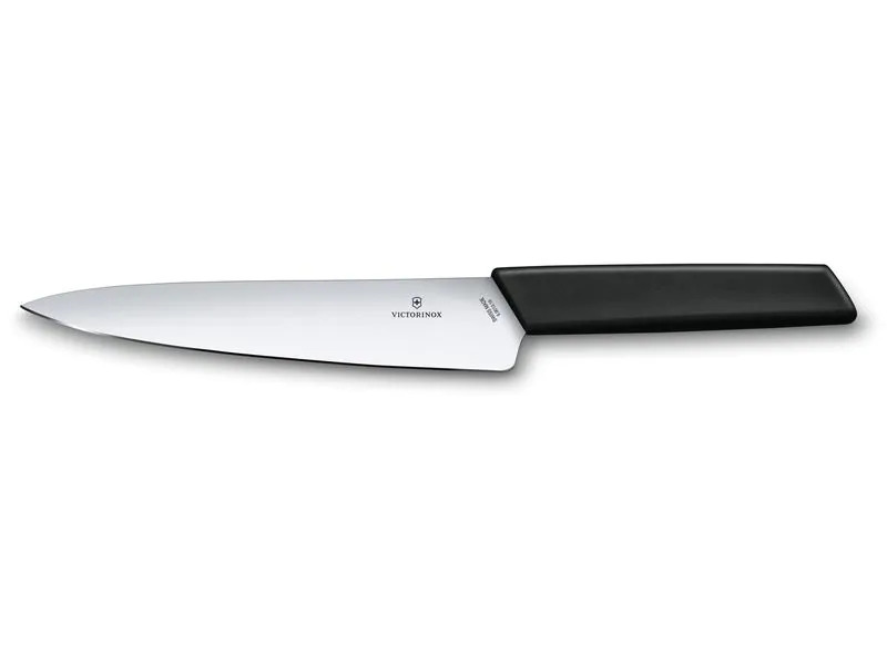 Victorinox Tranchiermesser Swiss Modern 19 cm, Schwarz