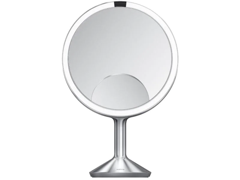 Simplehuman Kosmetikspiegel mit Sensor Trio max Silber