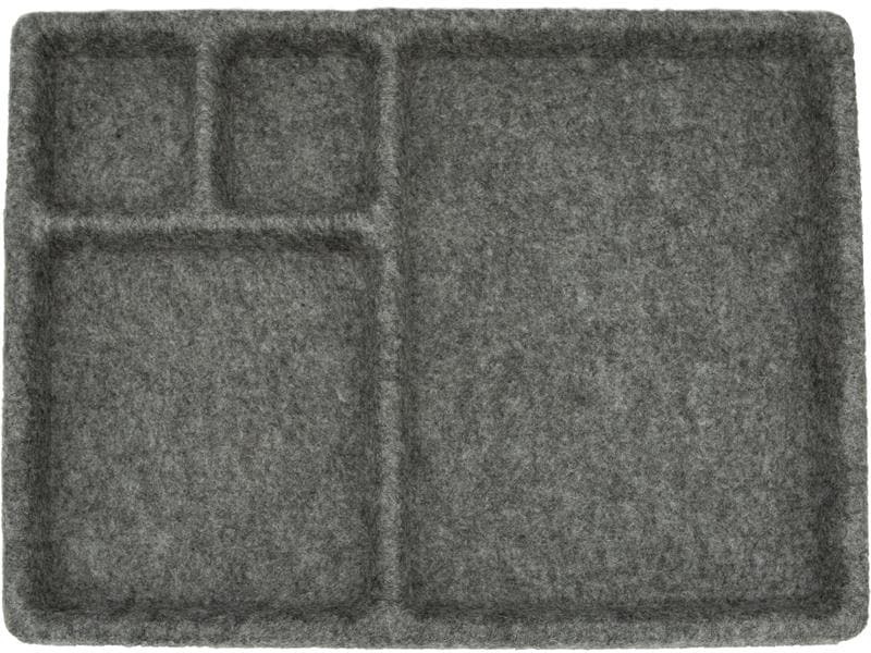 Kikkerland Aufbewahrungsbox Felt Organizer Tray aus Filz