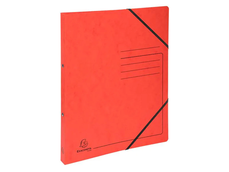 Exacompta Ringbuch Top Color A4 2 cm, Rot