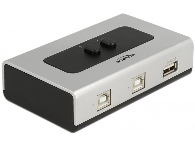 Delock Switchbox USB 2.0, 2 Port