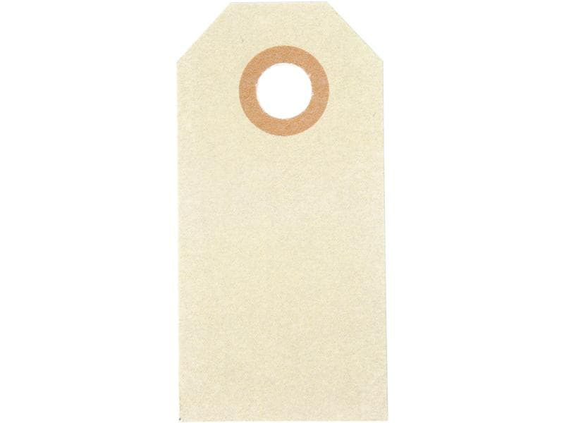 Creativ Company Geschenkanhänger 30 Stück, Beige