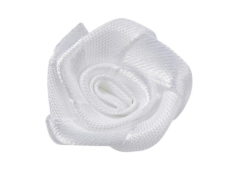 HobbyFun Streudeko Rosen 30 Stück, Weiss