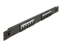 Delock Patchpanel 19″ Keystone 12-Port 19 Rack