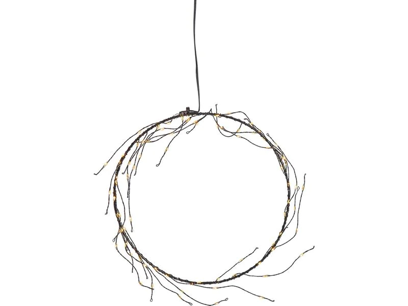 Star Trading LED-Weihnachtskranz Nike 24 cm Ø Indoor