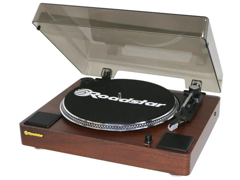 Roadstar Plattenspieler TT-260SPK Braun