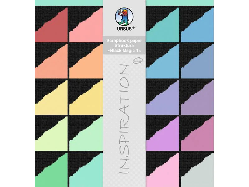 URSUS Fotokarton Struktura 30.5 x 30.5 cm, 220 g/m², 20 Blatt
