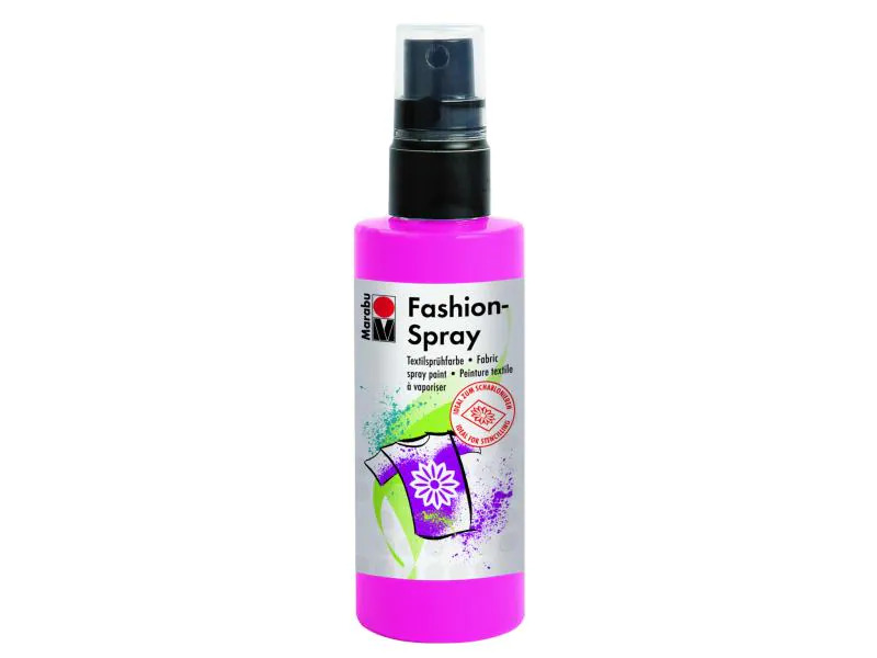 Marabu Textilfarbe Fashion Spray 100 ml, Pink