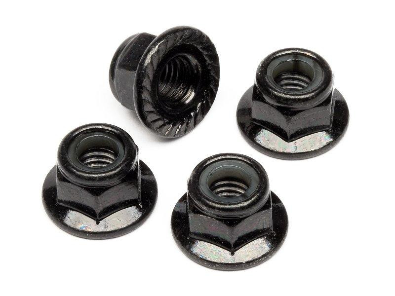 HPI Stopmutter M5, Schwarz 4 Stück