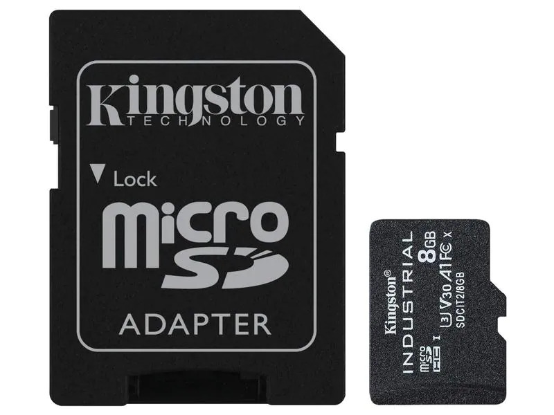 Kingston microSDHC-Karte Industrial UHS-I 8 GB
