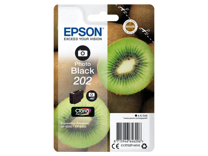 Epson Tinte Nr. 202 / C13T02F14010 Photo Black
