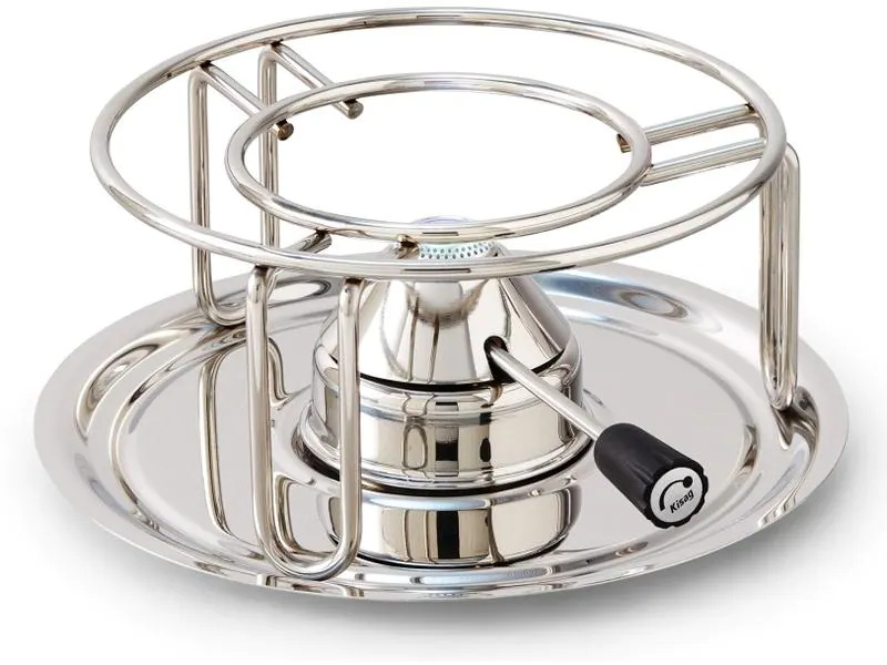 Kisag Fondue-Rechaud Classic Silber