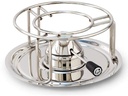 Kisag Fondue-Rechaud Classic Silber
