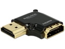 Delock Adapter High Speed Ethernet 4K 90° HDMI - HDMI