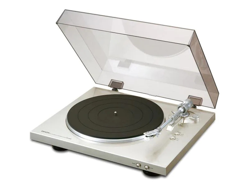 Denon Plattenspieler DP-300F Silber