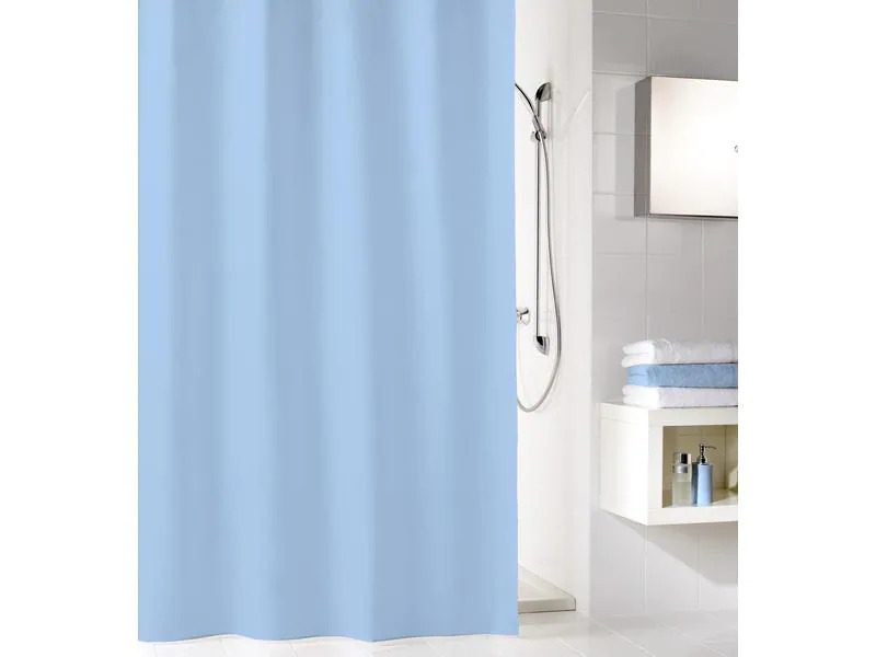 Kleine Wolke Duschvorhang Kito 240 x 180 cm, Azur