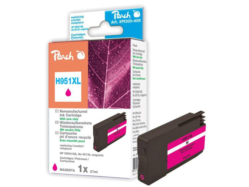 Peach Tinte HP Nr. 951XL (CN047AE) Magenta