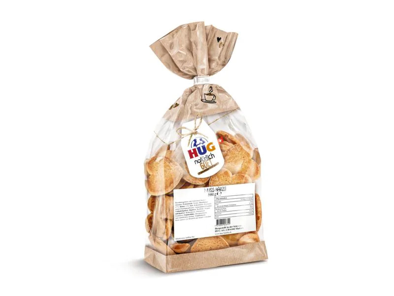 HUG Guetzli Nuss-Härzli 500 g