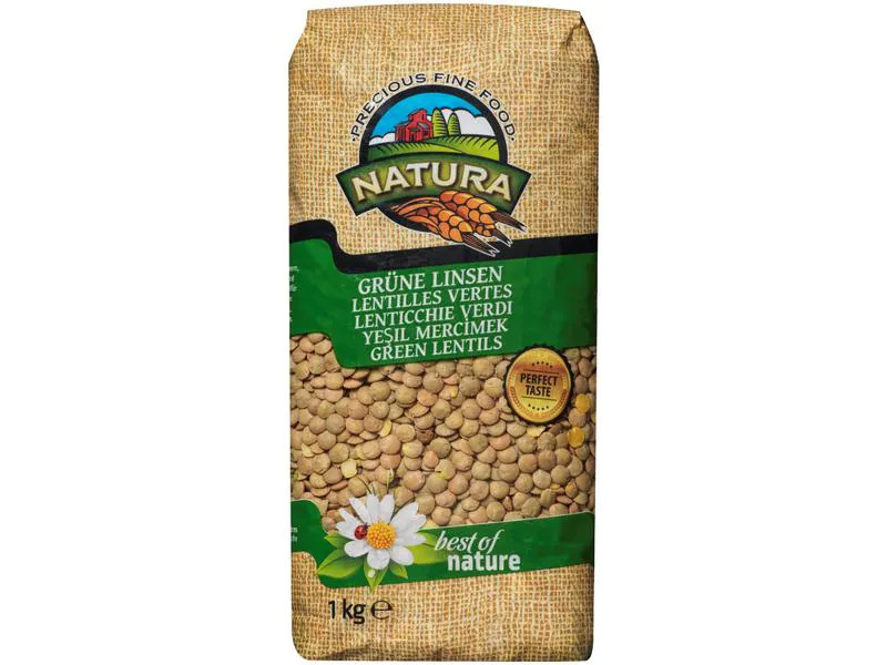 Natura Grüne Linsen 1 kg