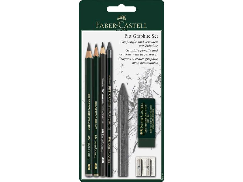 Faber-Castell Graphitstift Faber-Castell 7-teilig