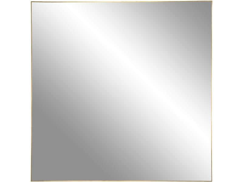House Nordic Spiegel Jersey 60 x 60 cm, Messing