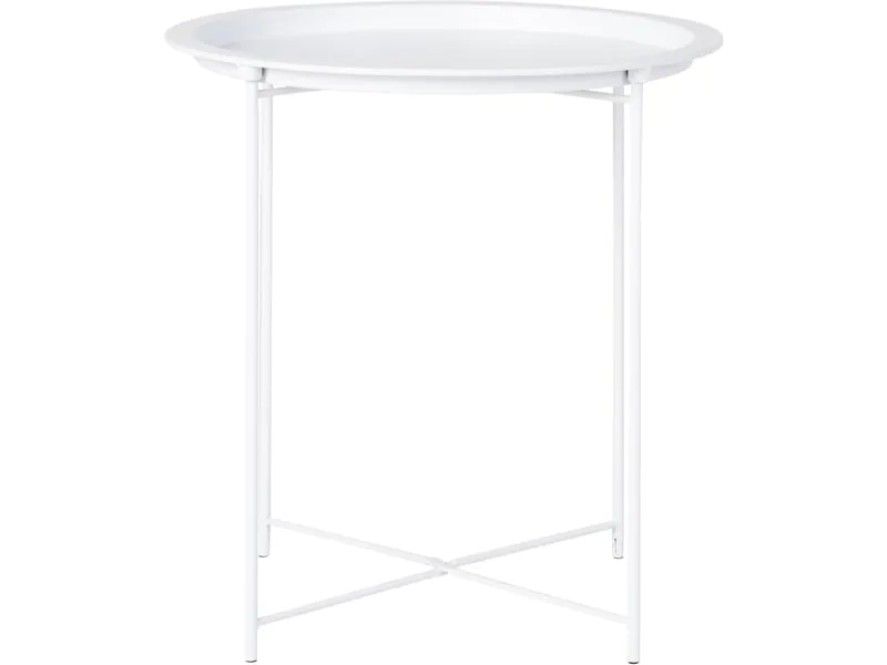 House Nordic Beistelltisch Bastia 50.5 x 46.8 cm, Weiss