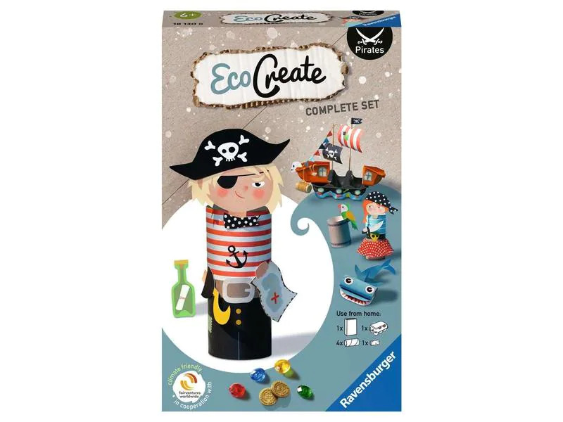 Ravensburger Bastelset EcoCreate «Piraten»