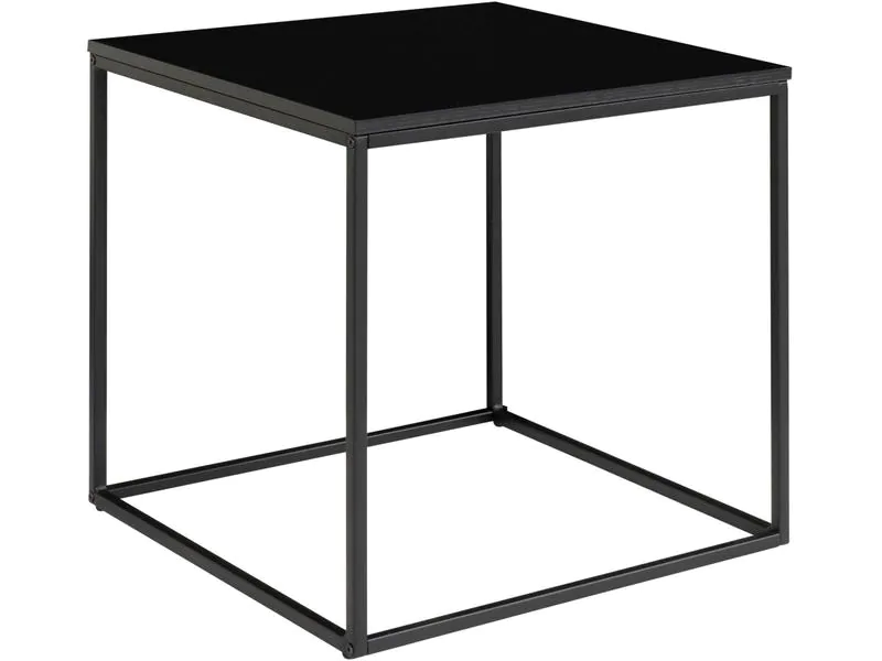 House Nordic Beistelltisch Vita 45 x 45 cm, Schwarz