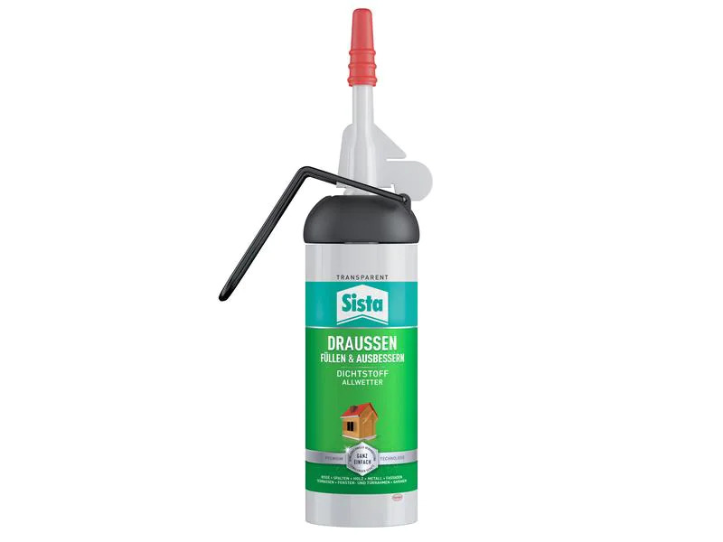 Sista Dichtmasse Draussen Füllen &amp; Ausbessern 100 ml, Transparent