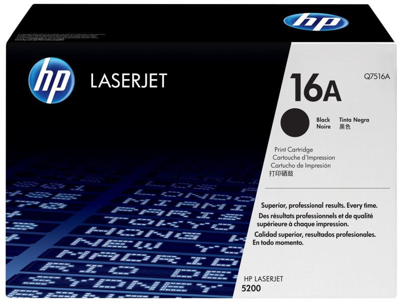 HP Toner Nr. 16A (Q7516A) Black