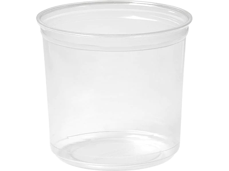 BioPak Salat-Schale Crystal 750 ml, 35 Stück