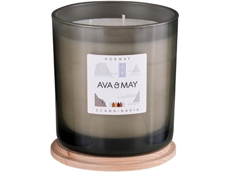 AVA &amp; MAY Duftkerze Norwegen Gross, 500 g