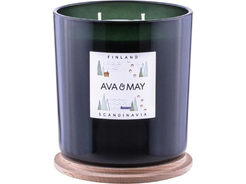 AVA &amp; MAY Duftkerze Finnland Gross, 500 g